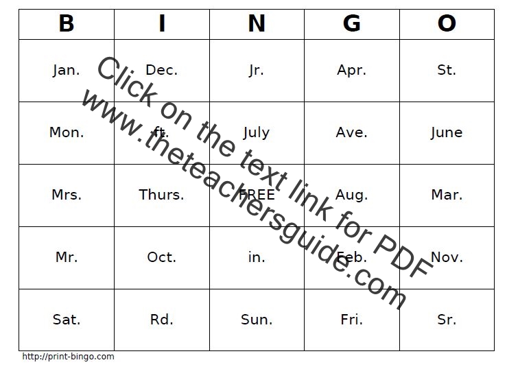 Two Letter State Abbreviations Chart