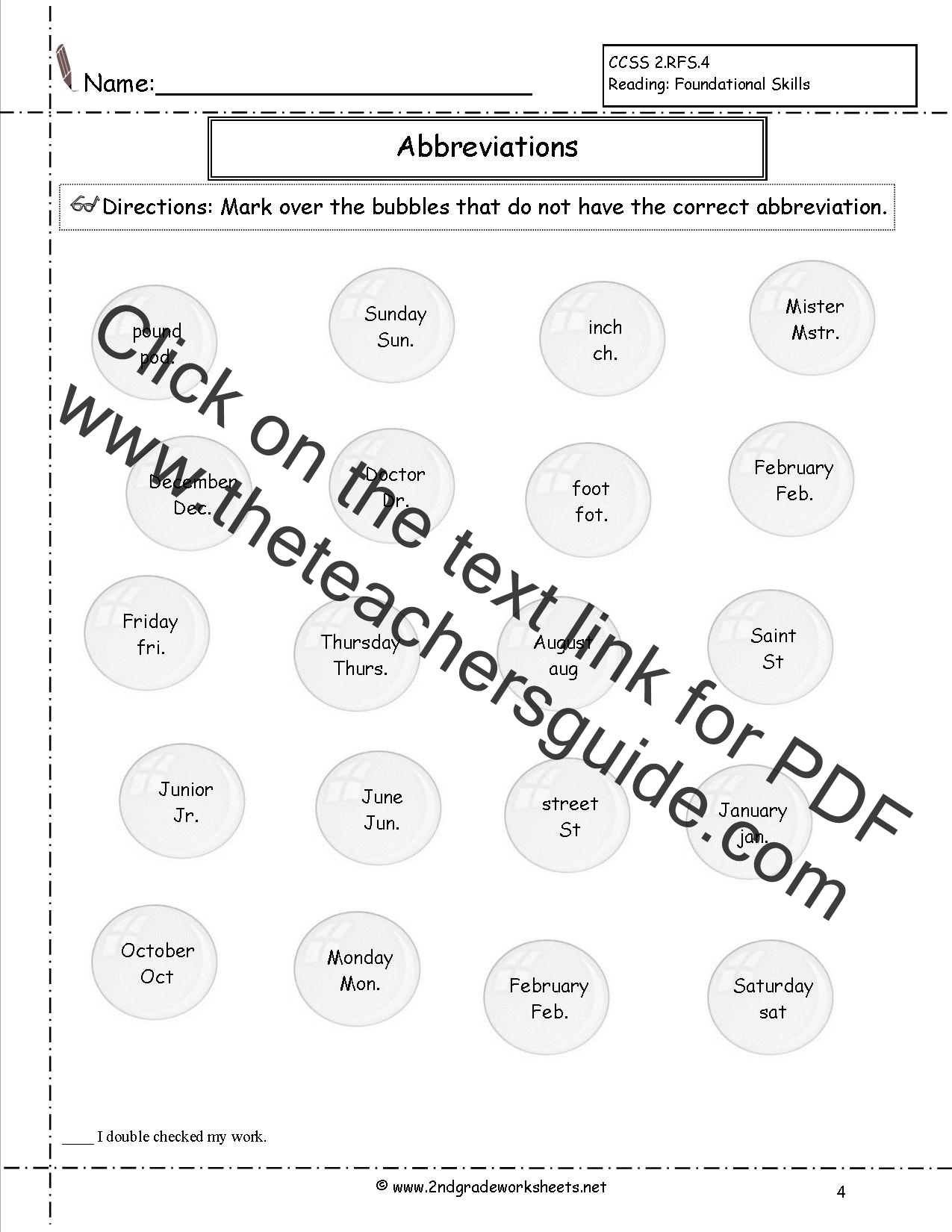 State Abbreviation Chart