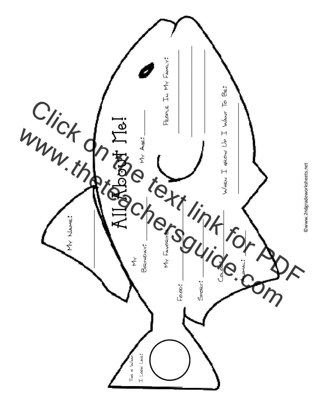 Free Back To School Worksheets And Printouts