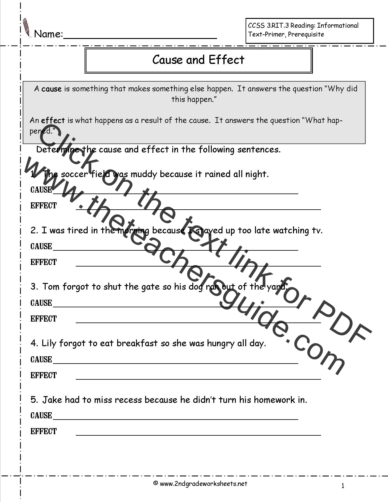 cause-and-effect-worksheets