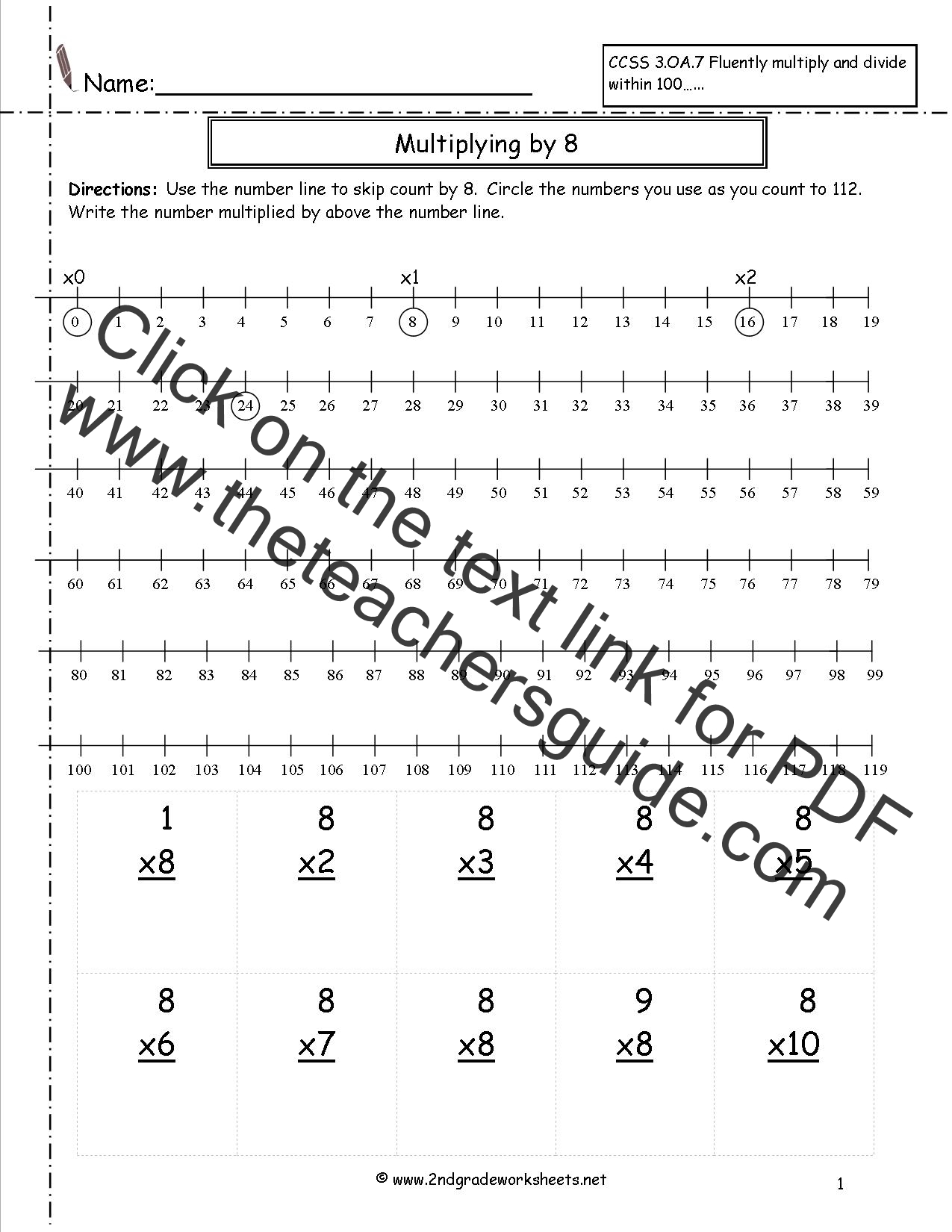  Multiplication Worksheets And Printouts