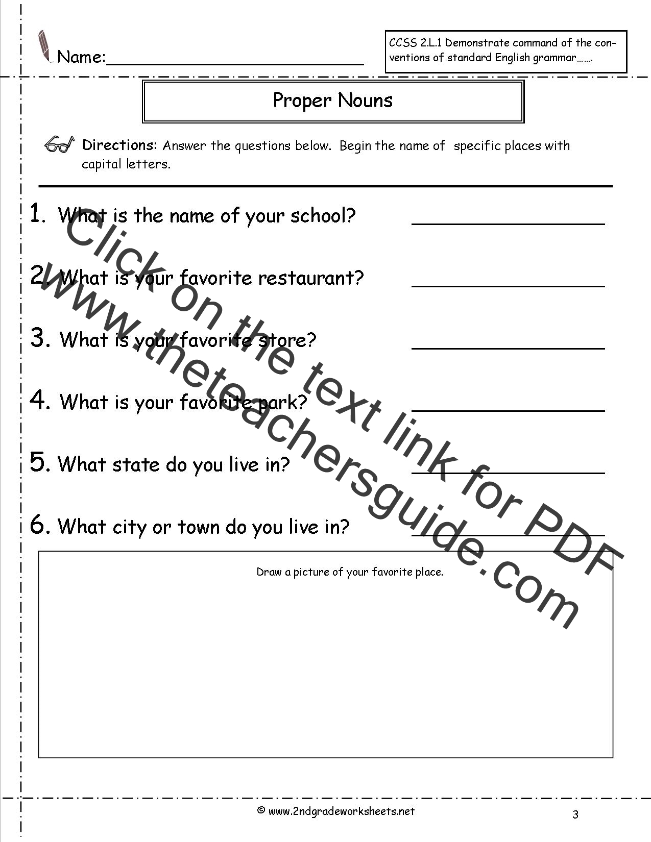 common-and-proper-nouns-worksheet