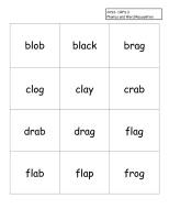 initial blends flashcards