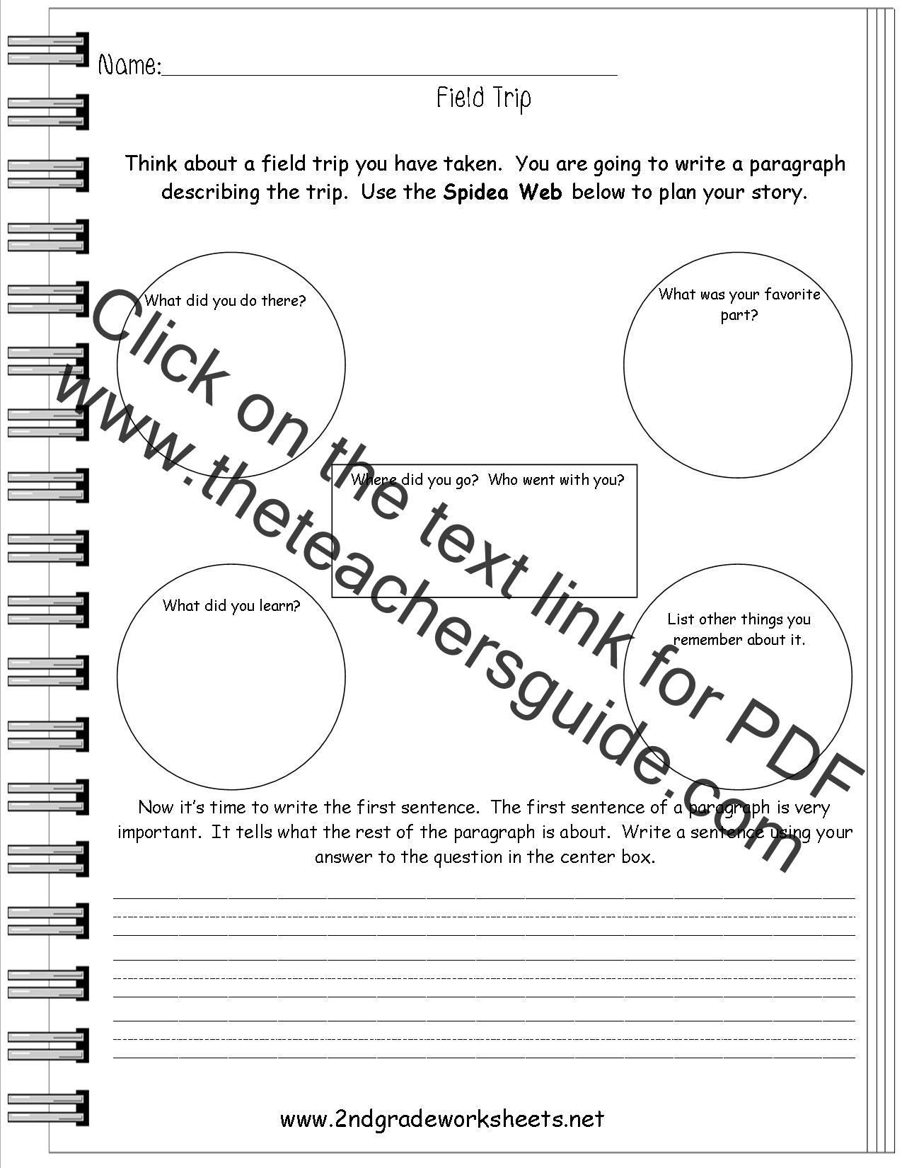 descriptive writing prompts worksheets pdf