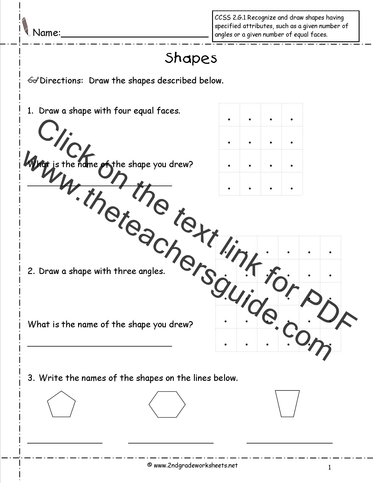 ccss-2-g-1-worksheets