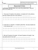 ccss 2.MD.6 Worksheets
