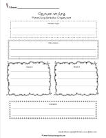 fact or opinion writing organizer