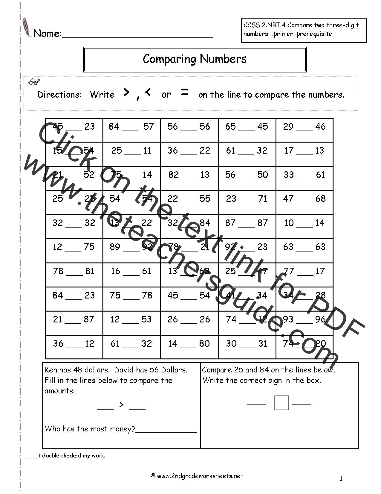 comparing-two-and-three-digit-numbers-worksheets