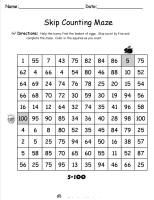 easter egg skip counting maze worksheet