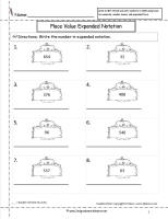 pumpkin expanded form worksheet