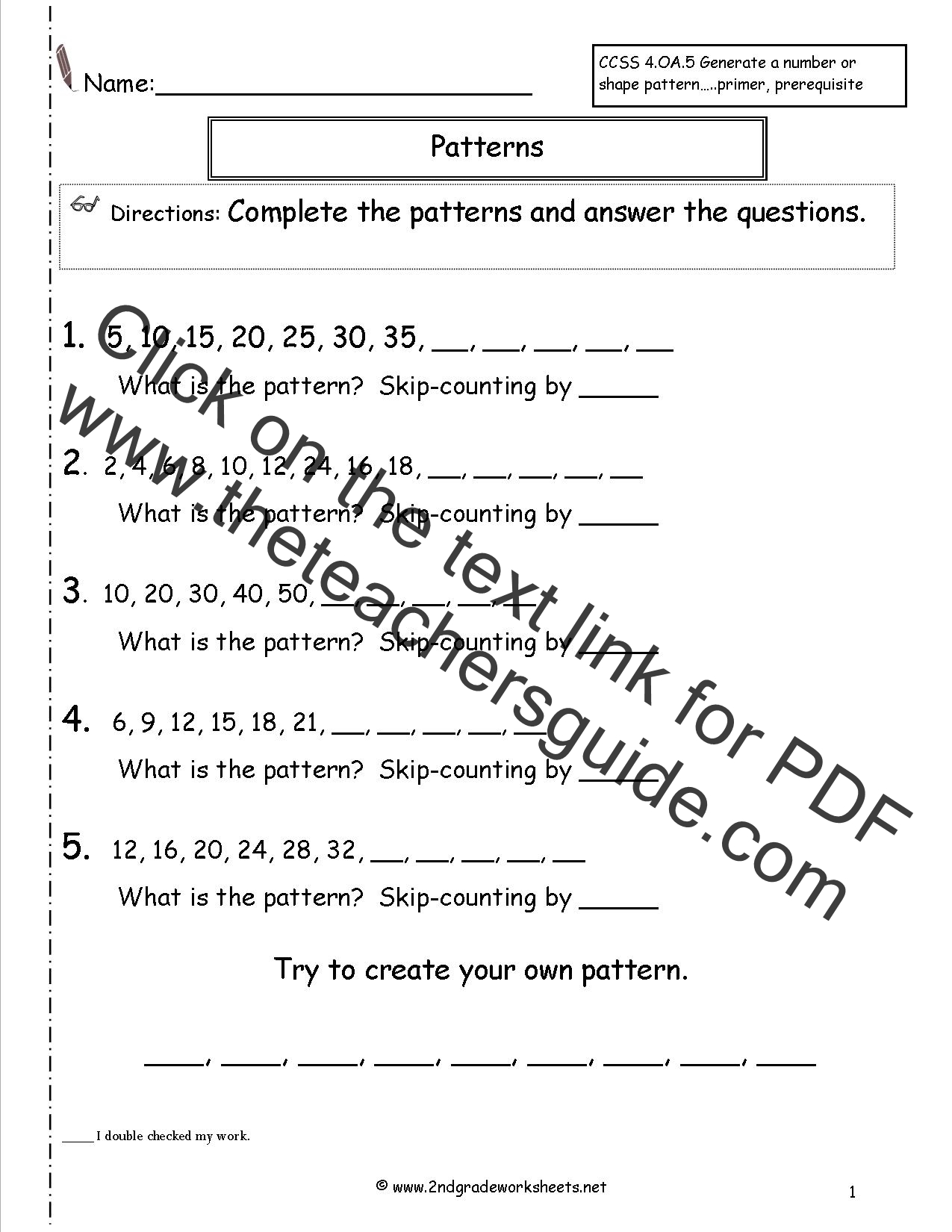 repeating-pattern-number-worksheet-worksheet