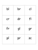 initial blends without words